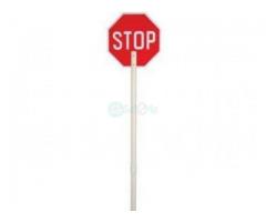 Aluminum Reflective Octagonal Stop Sign BY HIPHEN SOLUTIONS