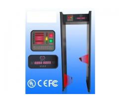 Anti Interference Security Check Walk Through Door Metal Detector Automatically Calibration