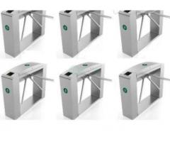 Waist Height Tripod Turnstile Access Control Gate - Set Of 6 BY HIPHEN SOLUTIONS