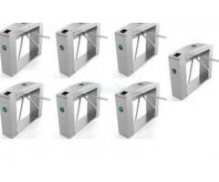 Waist Height Tripod Turnstile Access Control Gate - Set Of 7 BY HIPHEN SOLUTIONS