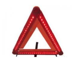 Electronic Triangle Warning Sign By Hs