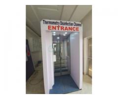Automatic Disinfection Chamber Booth in Nigeria by Hiphen
