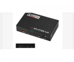 4 Port HDMI Splitter BY HIPHEN SOLUTIONS